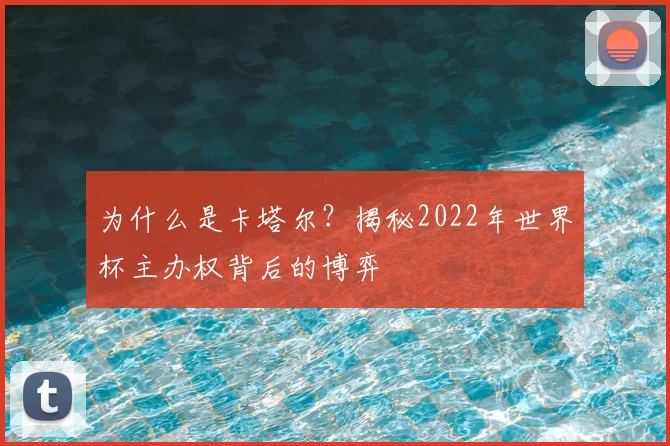 为什么是卡塔尔？揭秘2022年世界杯主办权背后的博弈