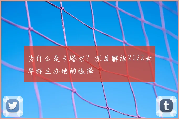 为什么是卡塔尔？深度解读2022世界杯主办地的选择